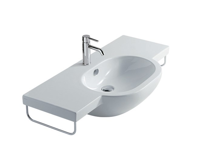 Lavabo sospeso 100 cm