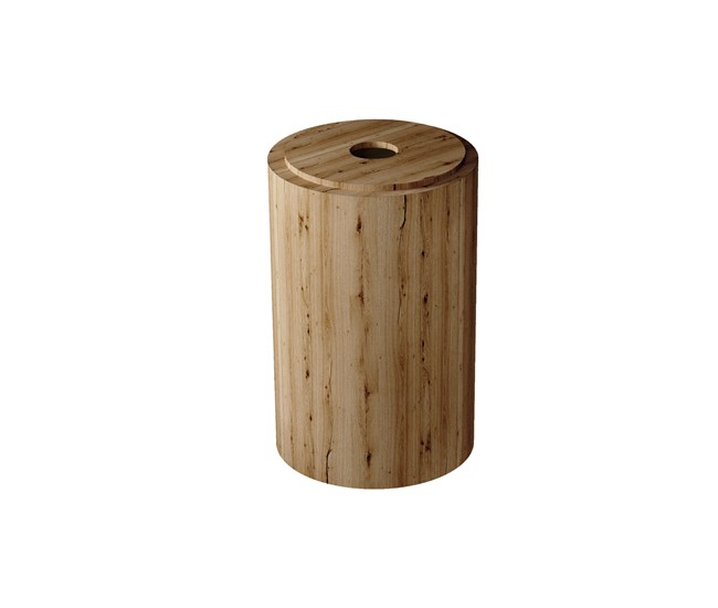 Mobile contenitore in rovere