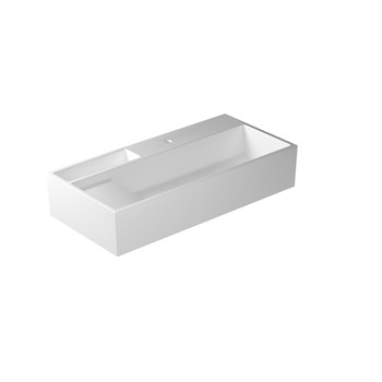 Lavabo appoggio o sospeso cm 100x48