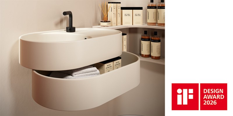 Collezione T65 premiata con l’iF DESIGN AWARD 2026