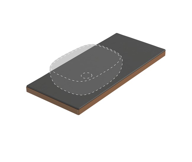 Struttura sospesa 81x46